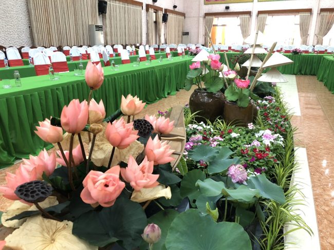 Trang trí hội trường sự kiện tại Đồng Tháp