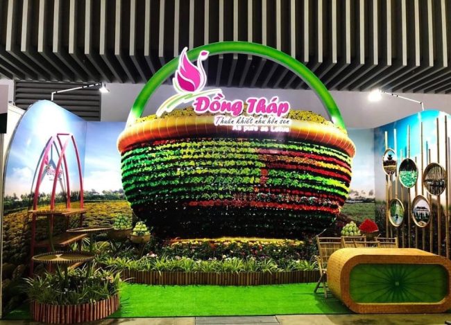 Thi công gian hàng tại Đồng Tháp