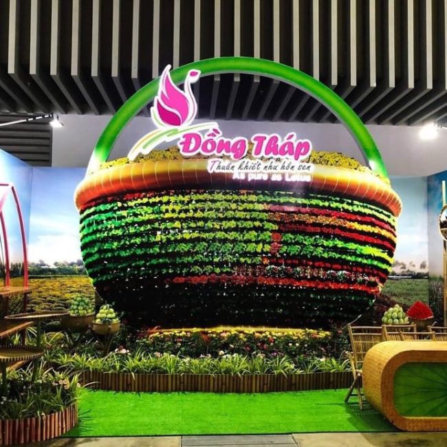 Thi công gian hàng tại Đồng Tháp