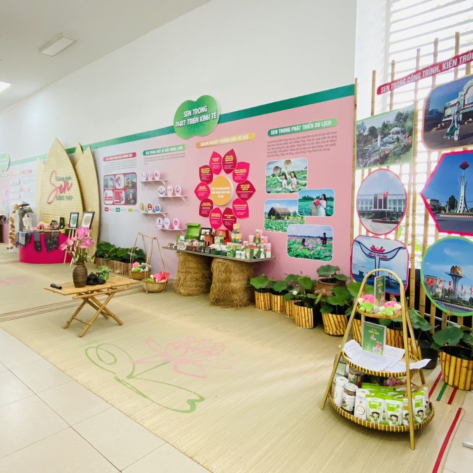 thi công tiểu cảnh sự kiện Đồng Tháp