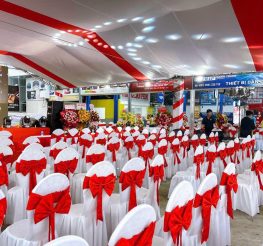 thi công lễ khai trương tại Đồng Tháp thi công lễ khai trương tại Đồng Tháp